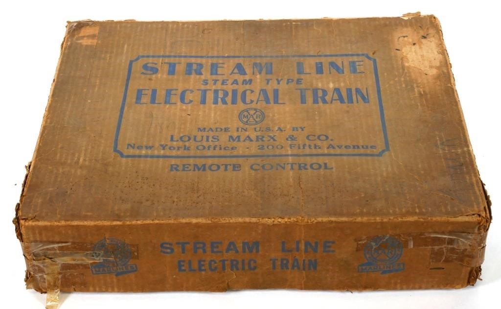 Appraisal: VINTAGE MARX STREAM LINE ELECTRIC TRAINStream LIne Electric Train set