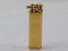 Appraisal: A gold plated Dunhill ''Sylphide'' lighter c