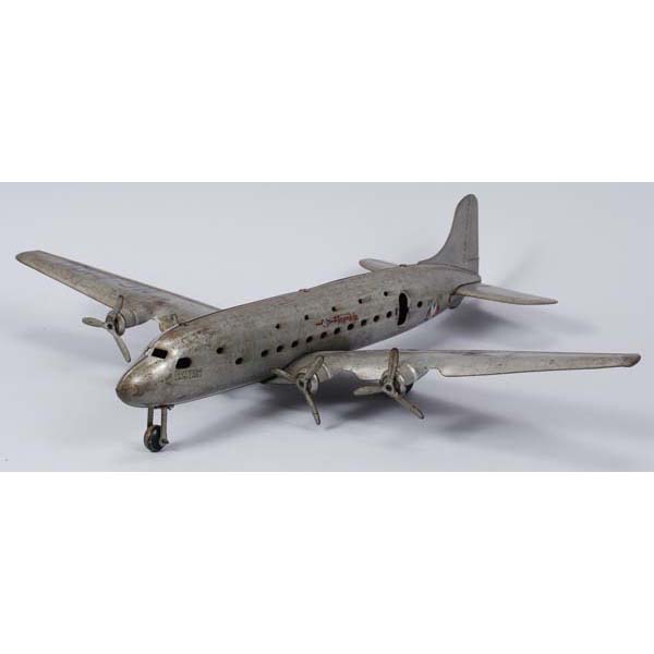 Appraisal: Marx toy American Airlines Flagship Airliner NC- pressed steel airplane