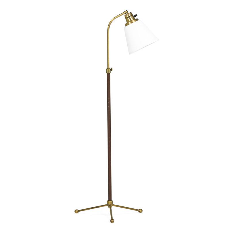 Appraisal: BERGBOMS Floor lamp Condition Report Telescoping with adjustable shade