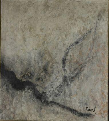 Appraisal: Jerome Carl th C Driftwood Oil on canvas signed lower