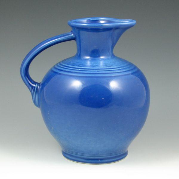 Appraisal: Original case of six Fiesta handled carafes in blue All