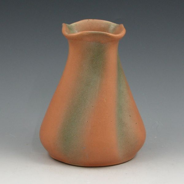 Appraisal: Brush McCoy Glo Art vase in green and tan Marked