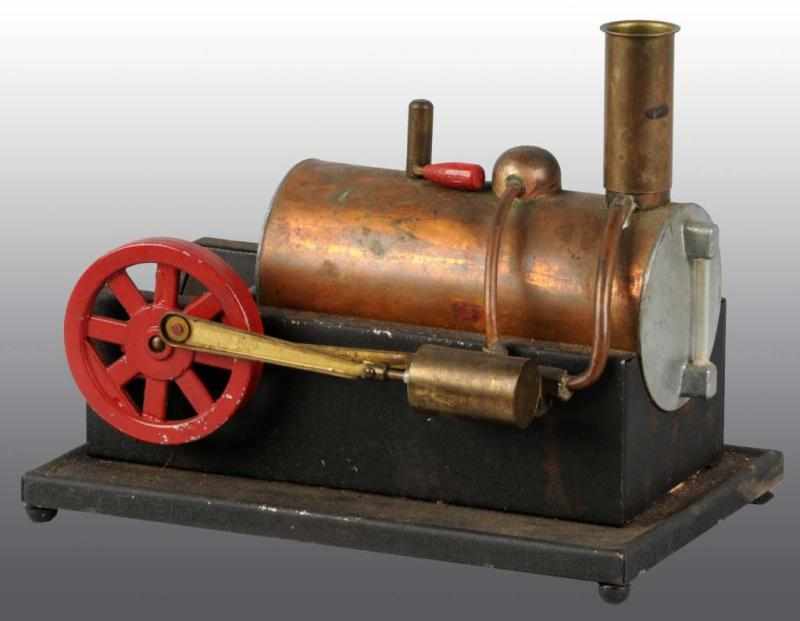 Appraisal: Miller Electric Horizontal Steam Engine Description Copper variation With a