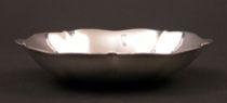 Appraisal: Tiffany Co Sterling Silver Flower Dish Tiffany Co sterling silver