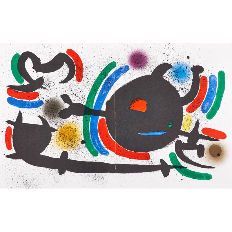 Appraisal: JOAN MIRO Spanish - Condition Report Very good condition Very