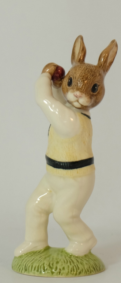 Appraisal: Royal Doulton Bunnykins figure Bowler DB UKI Ceramics limited edition