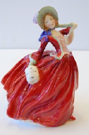 Appraisal: ROYAL DOULTON FIGURE AUTUMN BREEZES