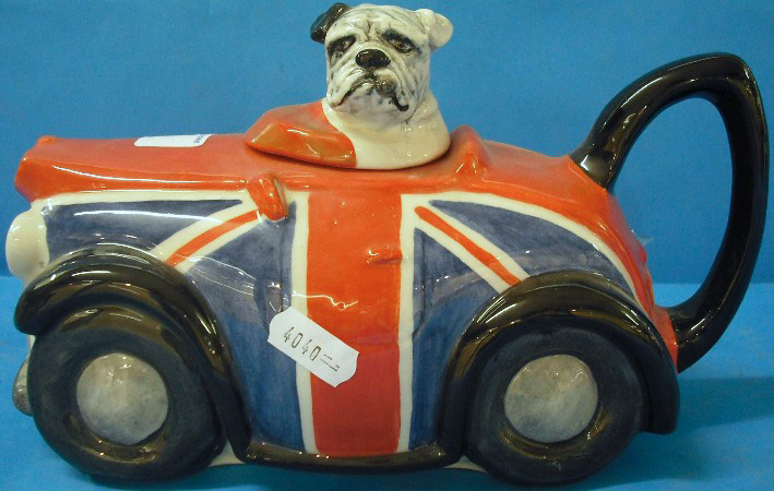 Appraisal: Carltonware British Bulldog Car Teapot