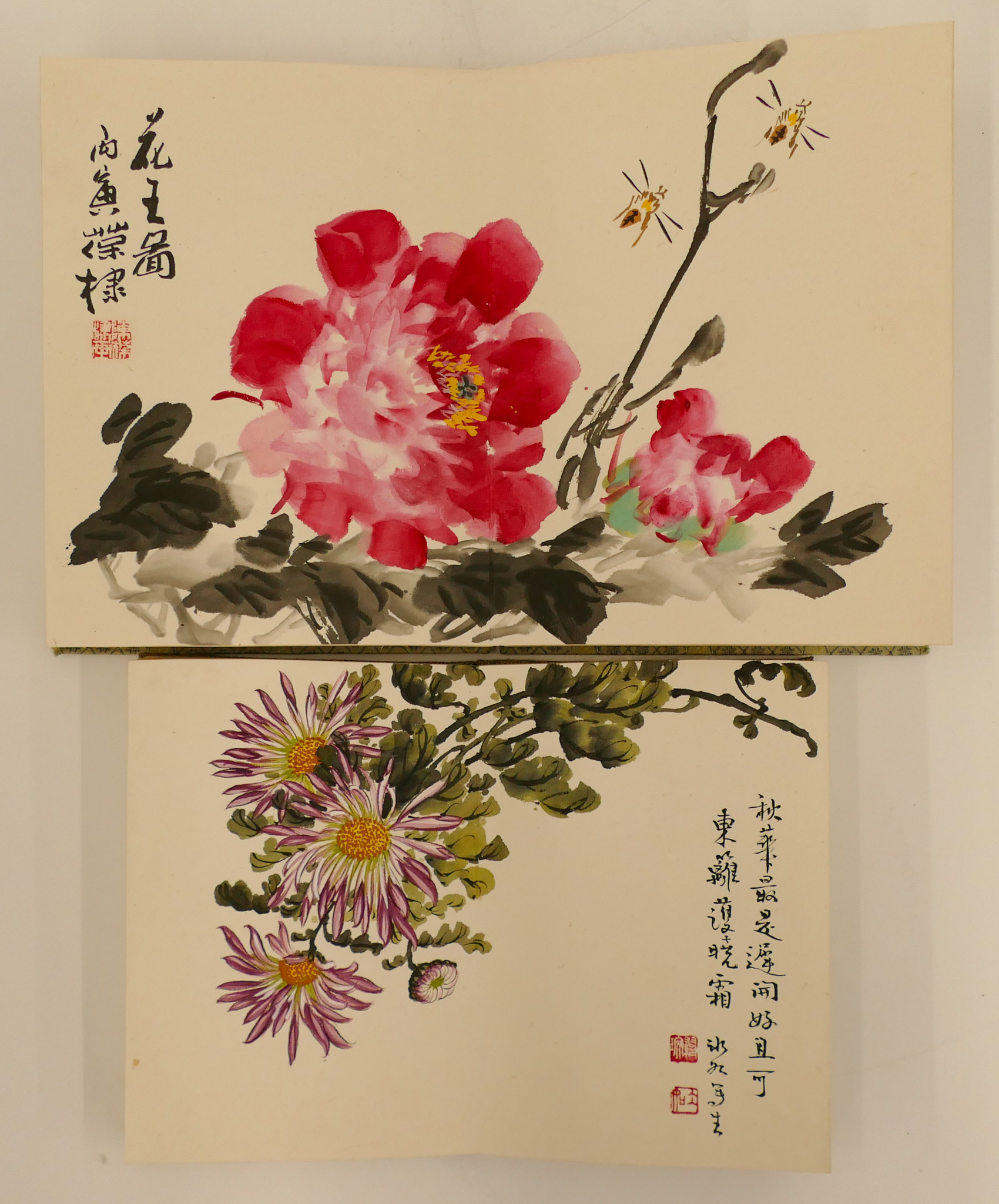 Appraisal: pc Chinese Painting and Woodblock Print Small Books ''x ''