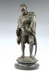 Appraisal: BRONZE SCULPTURE - Standing Figure of Renaissance Italian Soldier by