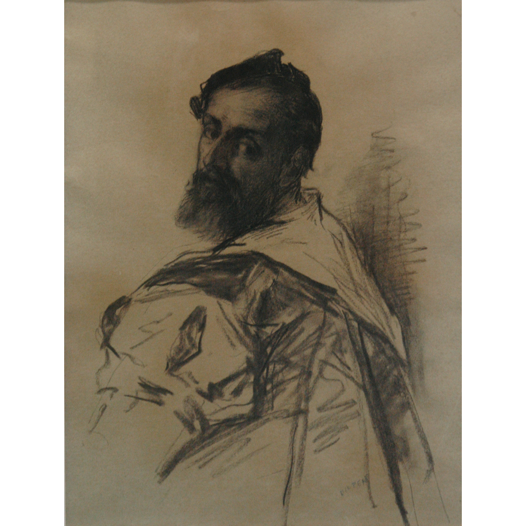 Appraisal: i Sir William Orpen British - Bearded Man in Antique