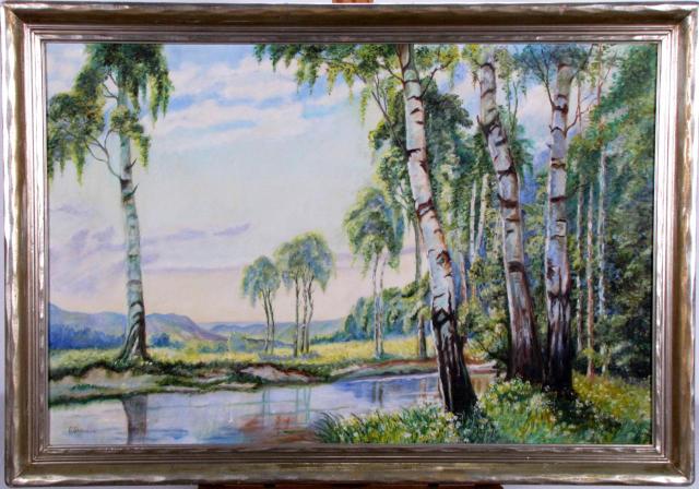 Appraisal: Ettie Mrs O G Shanklin IL WA - x oil