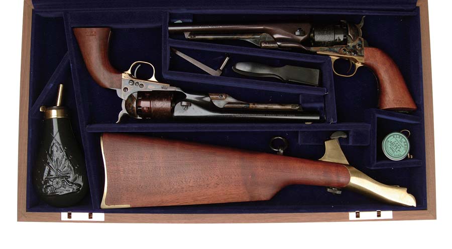 Appraisal: CASED SET OF ND GENERATION COLT ARMY REVOLVERS Cal SN