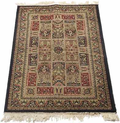 Appraisal: An Estate Persian Kerman Panel Area Rug Apprx '- x