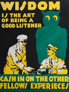 Appraisal: Wisdom is the Art of Being a Good Listener Cash