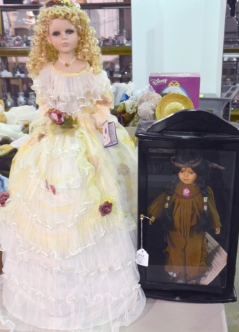 Appraisal: Two Collectible Dolls In PorcelainIncluding Southern Belle Lisa limited and