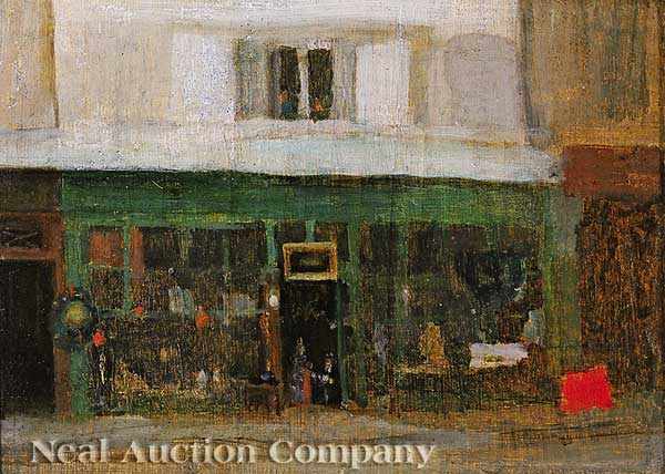 Appraisal: Elisha Kent Kane Wetherill American - The Shop Front Paris