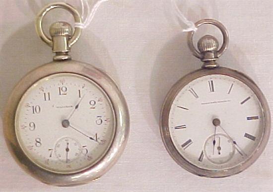 Appraisal: Two watches including size Elgin open face pocket watch key