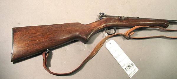 Appraisal: An Iver Johnson Model X bolt action rifle Not serialized