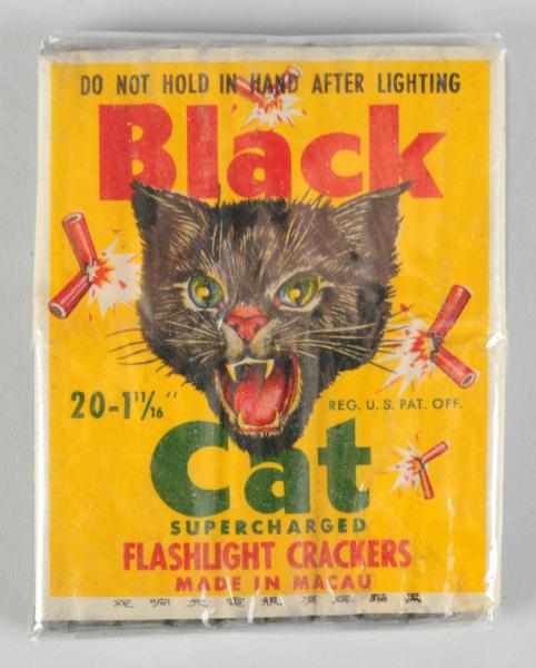 Appraisal: Black Cat -Pack Logo Firecrackers Class Condition Excellent Size x