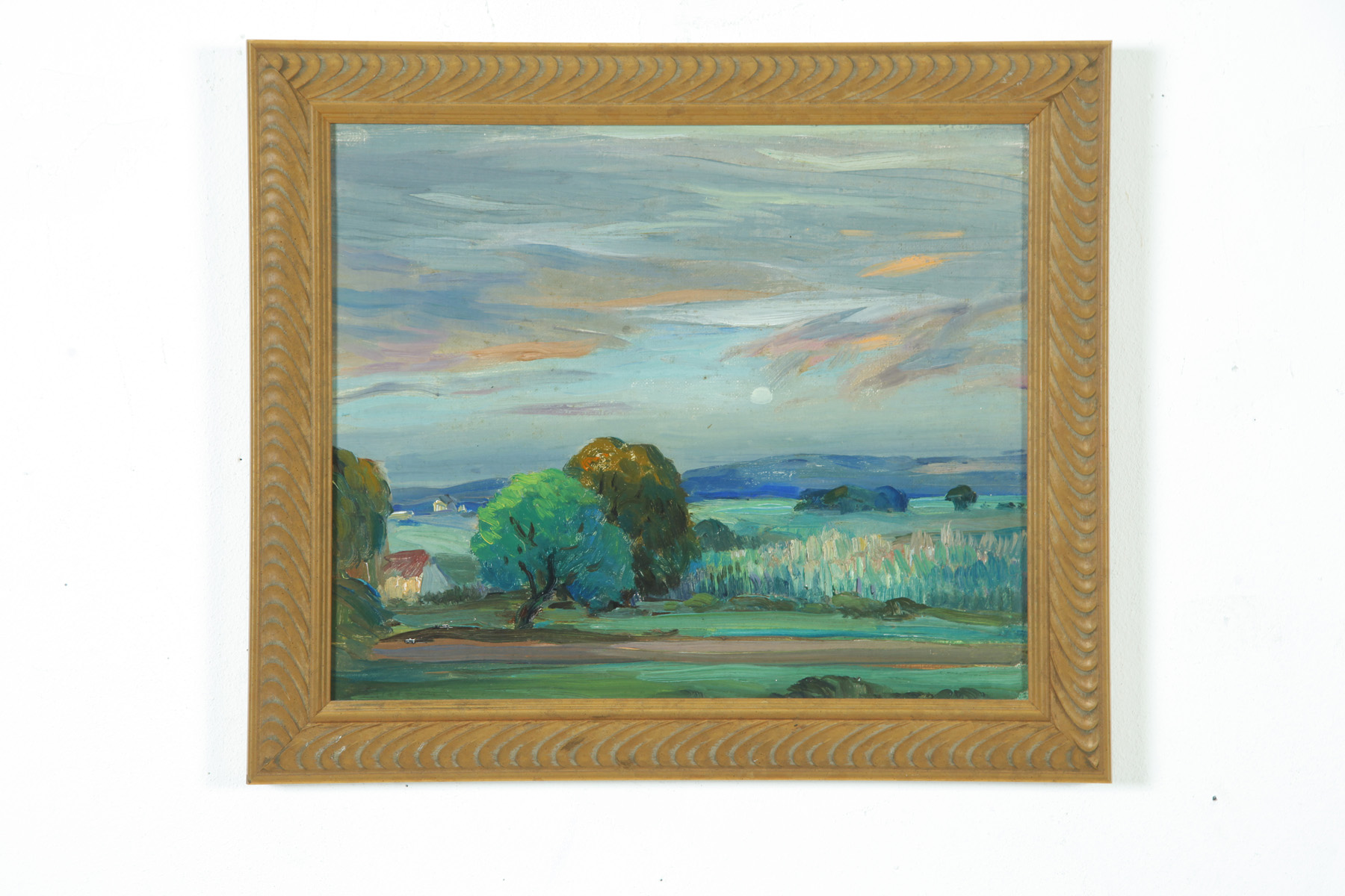 Appraisal: SUNNY FIELDS VA BY ELIOT CLARK NEW YORK VIRGINIA -