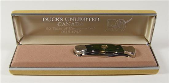 Appraisal: Buck Ducks Unlimited Canada Knife th Anniversary of Ducks Unlimited