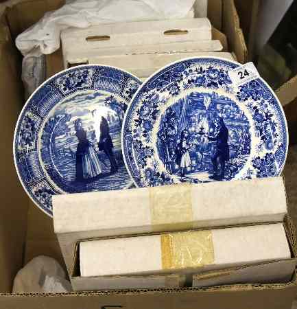 Appraisal: A large collection of Various Collector Plates made for Compton