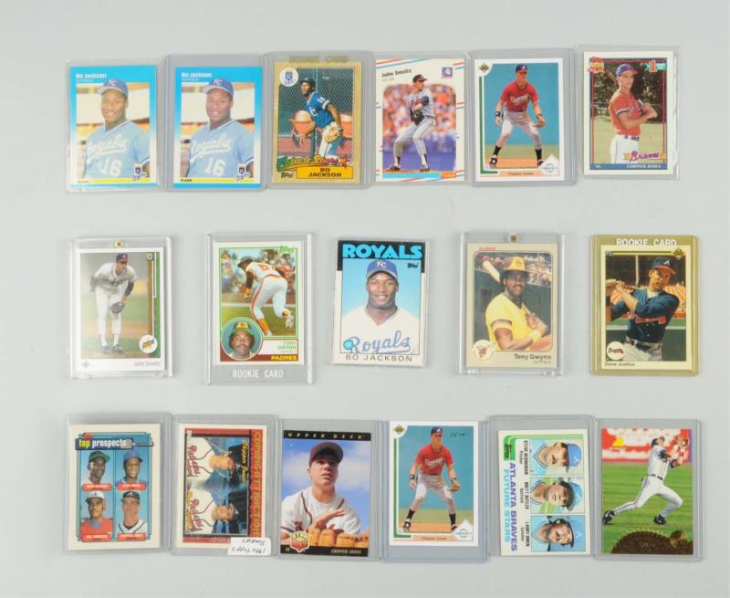 Appraisal: Lot Of Mostly Rookie Baseball Cards Including Topps No Tony