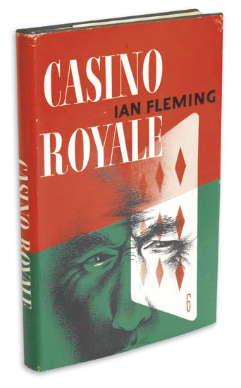 Appraisal: FLEMING IAN Casino Royale vo evergreen cloth stamped in red