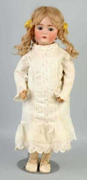 Appraisal: German Bisque Child Doll Description Incised Kestner made for Catterfelder