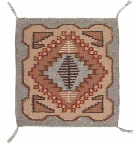 Appraisal: A Navajo Weaving Teec Nos Pos weaver Nora Herbert x