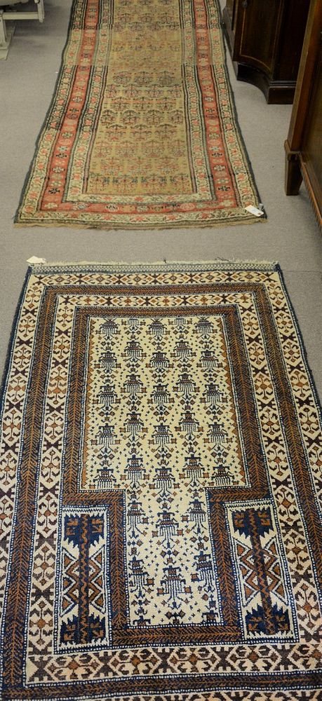 Appraisal: Two Oriental rugs to include Caucasian runner ' x '