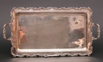 Appraisal: Sanborns Brothers Sterling Silver Serving Tray Mexico City sterling tray