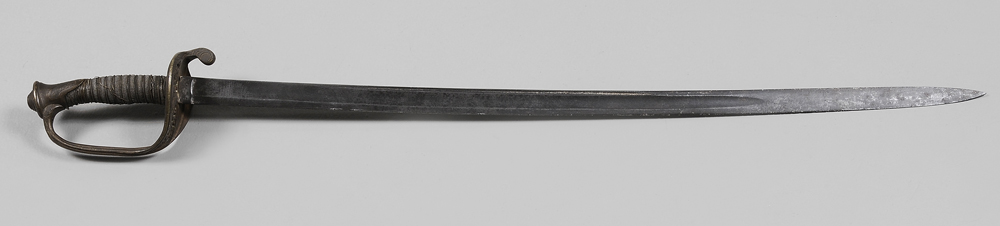 Appraisal: Model US Foot Officer's Sword engraved blade with US and