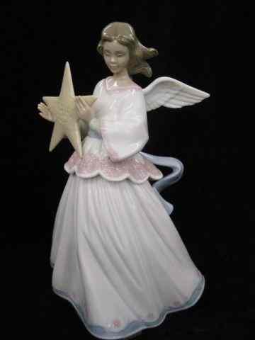 Appraisal: Lladro Porcelain Figurine ''Angel with Star'' '' excellent