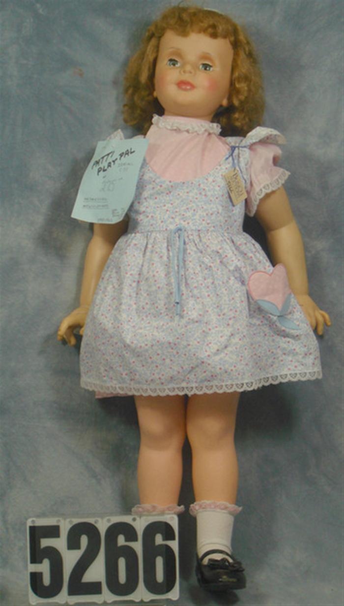 Appraisal: G- Ideal Patti Playpal doll blonde hair and green eyes