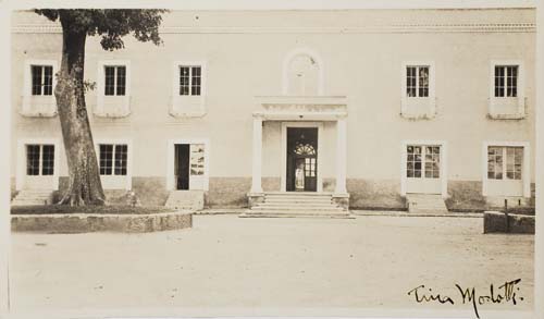 Appraisal: MODOTTI TINA - Tachada del Colegio Silver print x inches