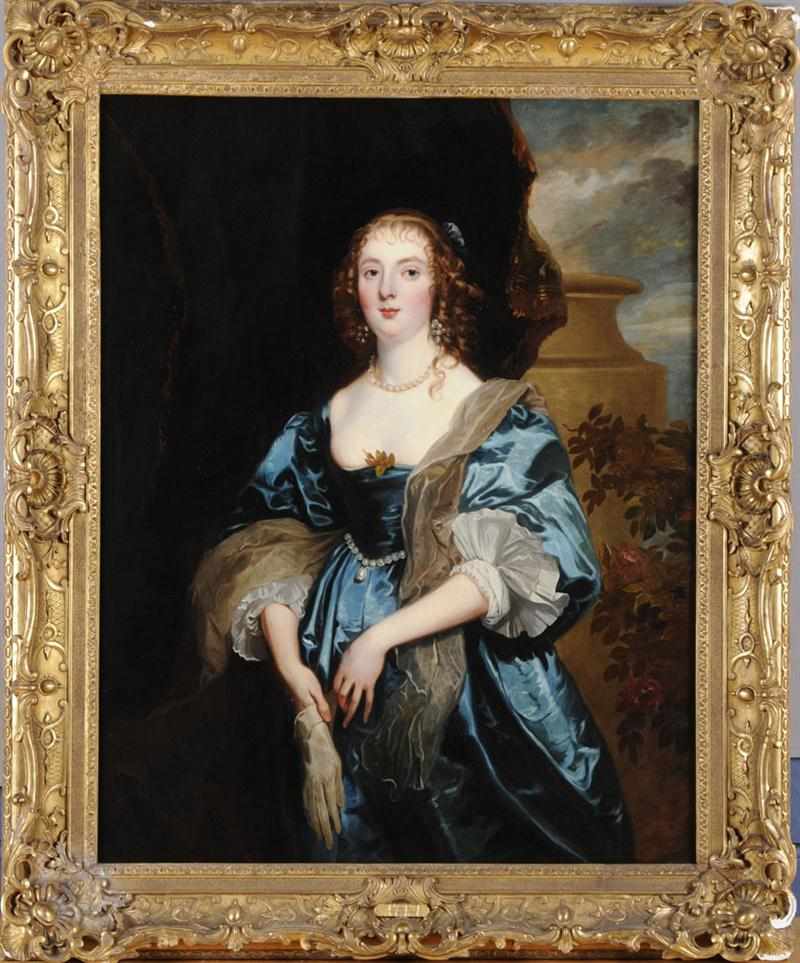 Appraisal: AFTER SIR ANTHONY VAN DYCK PORTRAIT OF ANNE CARR COUNTESS