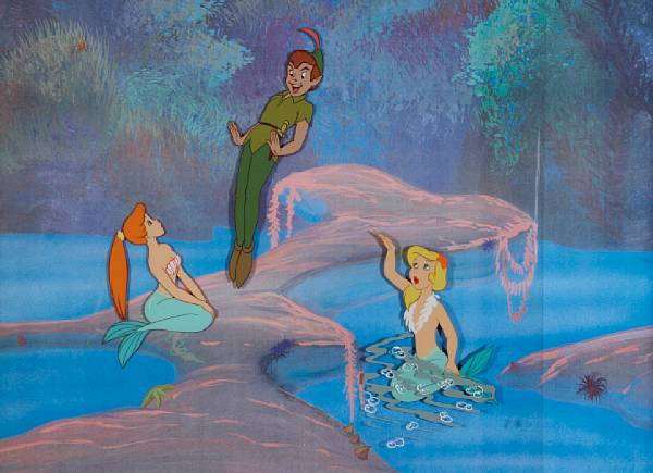 Appraisal: A Walt Disney celluloid from Peter Pan gouache on celluloid