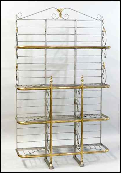 Appraisal: FRENCH PERFIT FILS BAKER'S RACK H '' W '' D