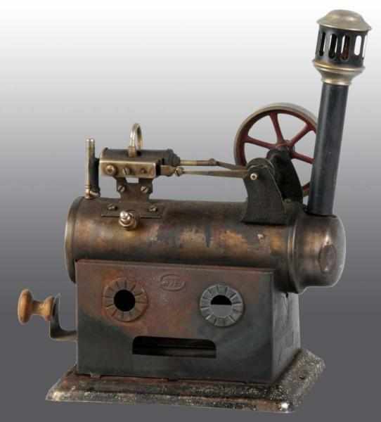 Appraisal: J Falk Overtype Steam Engine Description This small overtype Falk