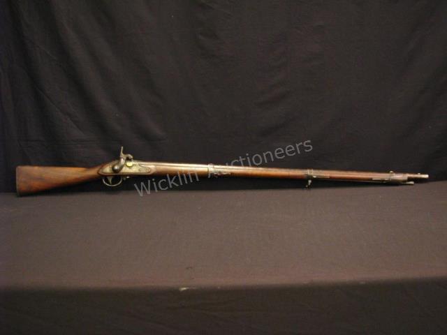 Appraisal: US Springfield cal Black Powder percussion rifle Serial not serialized