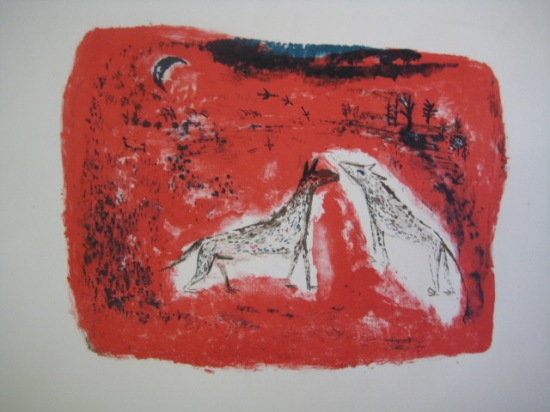 Appraisal: MODERN ASIAN PRINTMAKERS Group of prints ZAO WOU-KI Lecture color