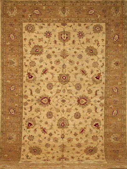 Appraisal: Peshawar Ziegler Mahal Carpet ' x '