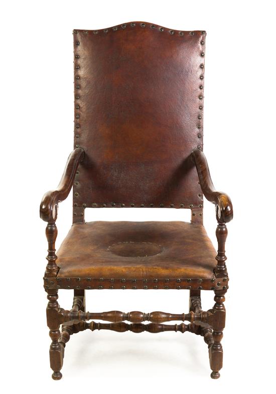 Appraisal: Sale Lot A William and Mary Laburnum Armchair th th