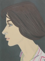 Appraisal: Alex Katz American Contemporary Susan from An American Portrait -