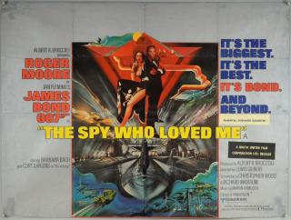 Appraisal: James Bond The Spy Who Loved Me British Quad film