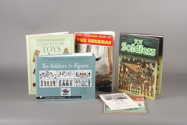 Appraisal: Lot of books on toy soldiers Estimated S