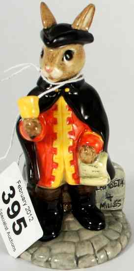 Appraisal: Royal Doulton Bunnykins Figure Town Crier DB Limited Edition Boxed